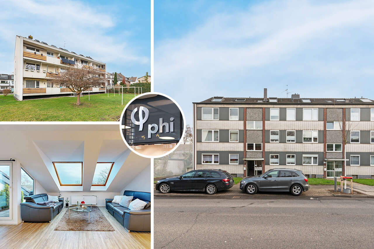 Thumbnail-PHI AACHEN - Charmante 3-Zimmer-Wohnetage mit Balkon und Garage in Aachen-Eilendorf!