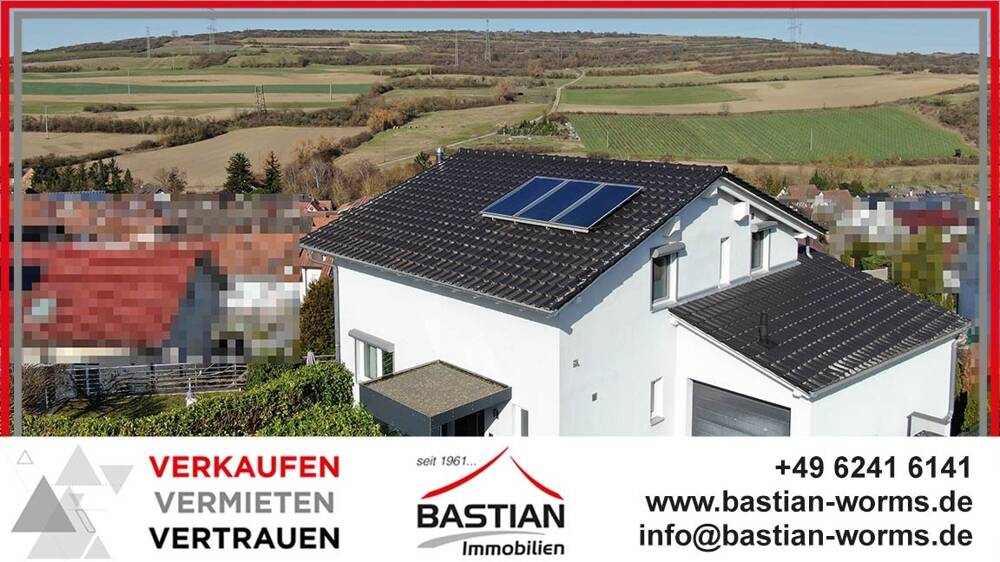 Thumbnail-Frische Luft, freier Blick, hoher Wohnkomfort = Lebensqualität! Modernes 2-Fam.-Haus in Mertesheim!