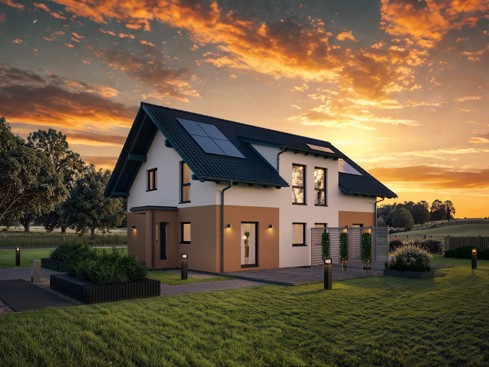 Thumbnail-Perfekte Harmonie: Haus, Grundstück & Finanzierung aus einer Hand.