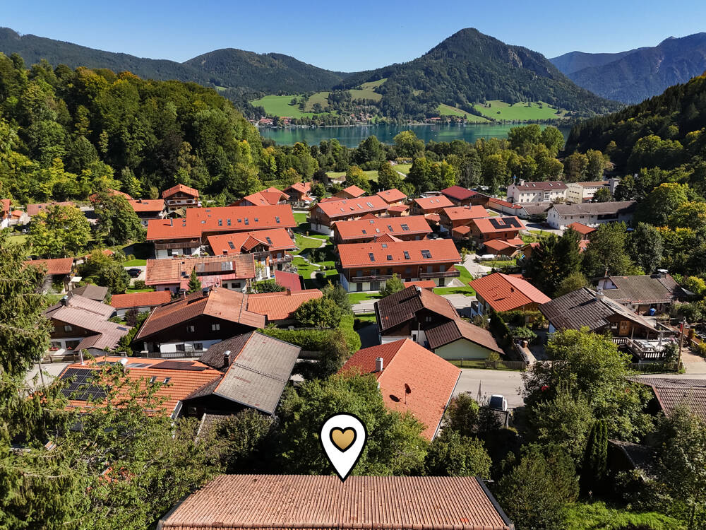 Thumbnail-Traumhaftes Panoramagrundstück in Schliersee - Seeblick in Hanglage mit Vorbescheid - echte Rarität!