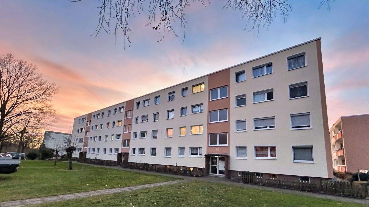 Thumbnail-Gemütliche 3-Zimmer-Wohnung mit Balkon in Hamm