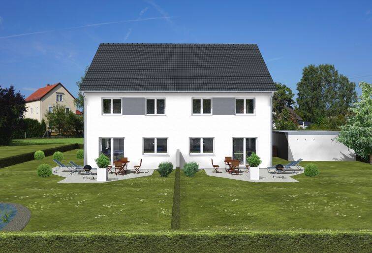 Thumbnail-Doppelhaushälften Neubau in Berg bei Neumarkt in zentraler Ortslage.