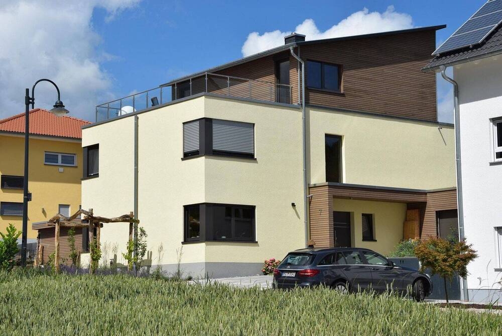 Thumbnail-Provisionsfrei - Architektur trifft Natur: Lichtdurchflutetes Holzhaus mit Traumgarten & Fernblick