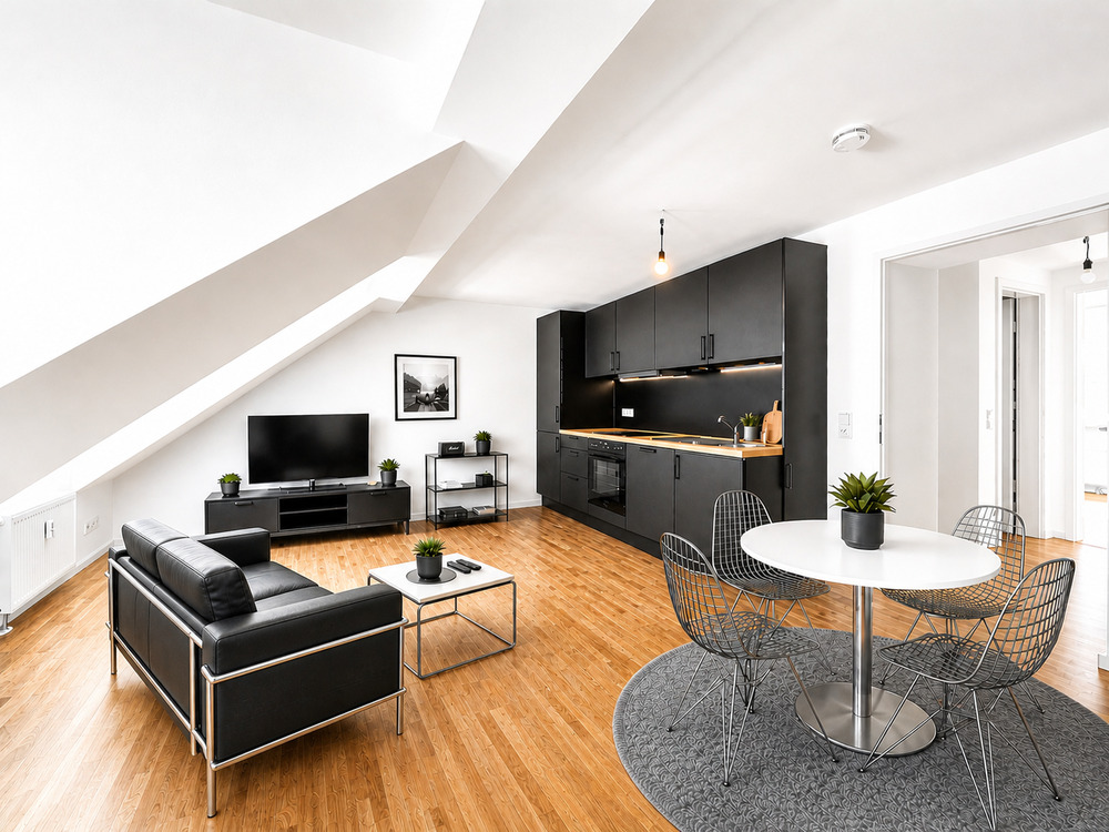 Thumbnail-Ideal geschnittenes 2-Zimmer-Apartment - saniert und mit Einbauküche