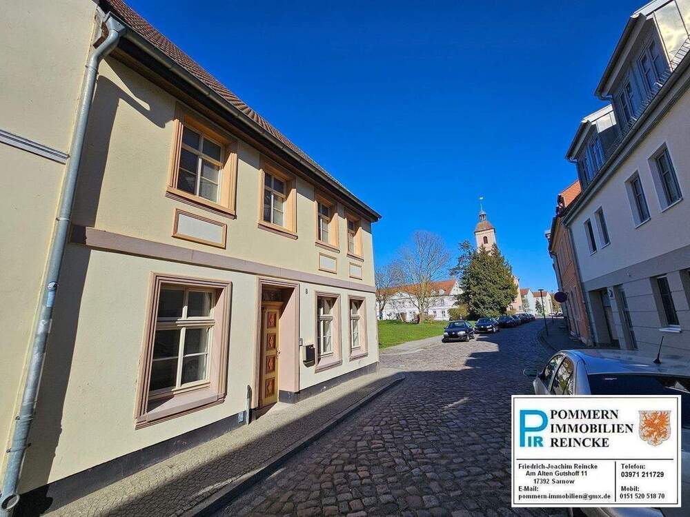 Thumbnail-Mehrfamilienhaus mit Potential, acht Wohnungen in der Hansestadt Anklam! Denkmalschutz!