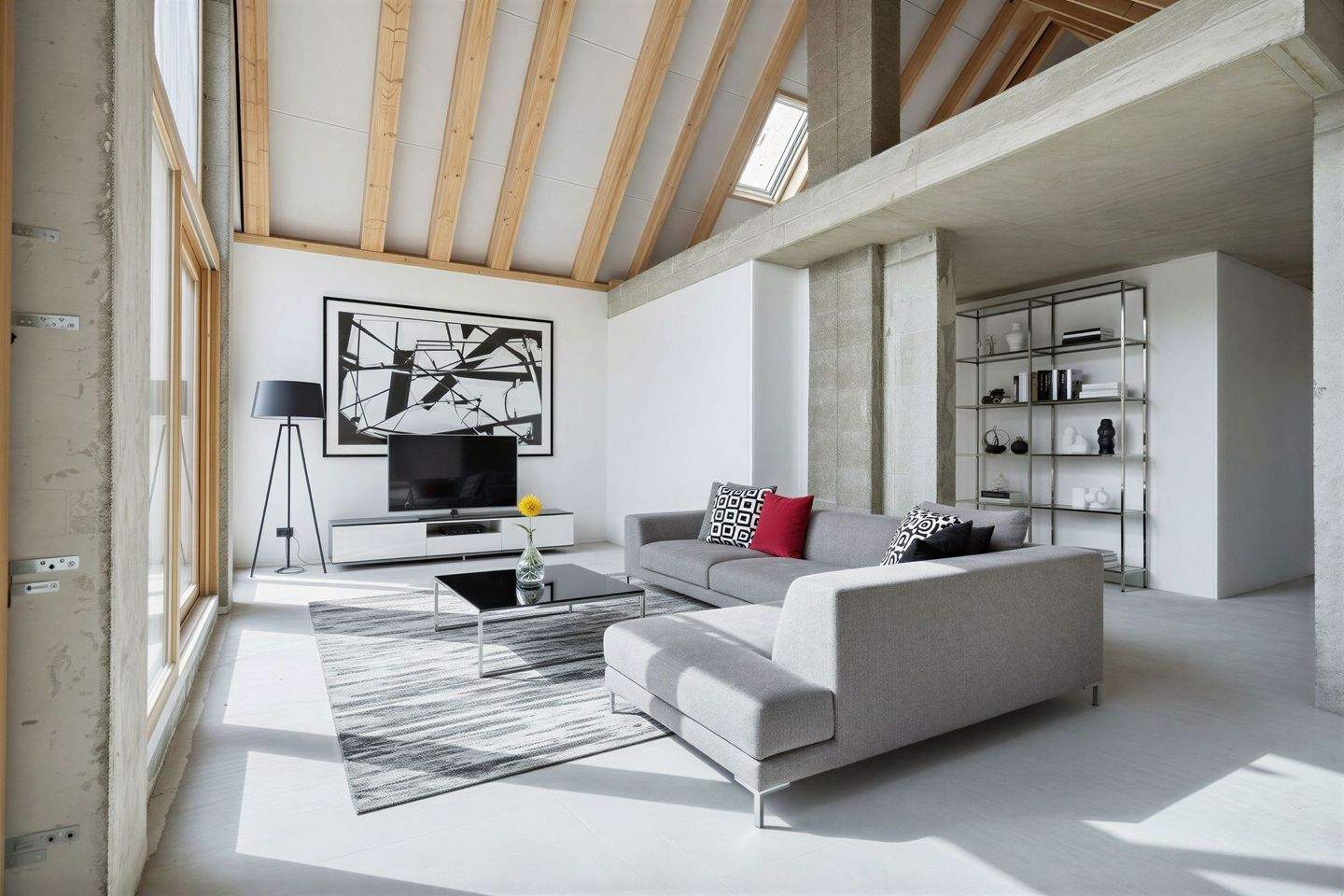 Thumbnail-Atemberaubende Dachgeschoss mit drei Balkonen