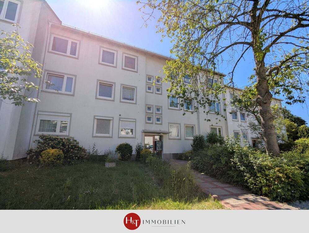 Thumbnail-Mit Garage in Huchting: Helle 3-Zimmer-Wohnung