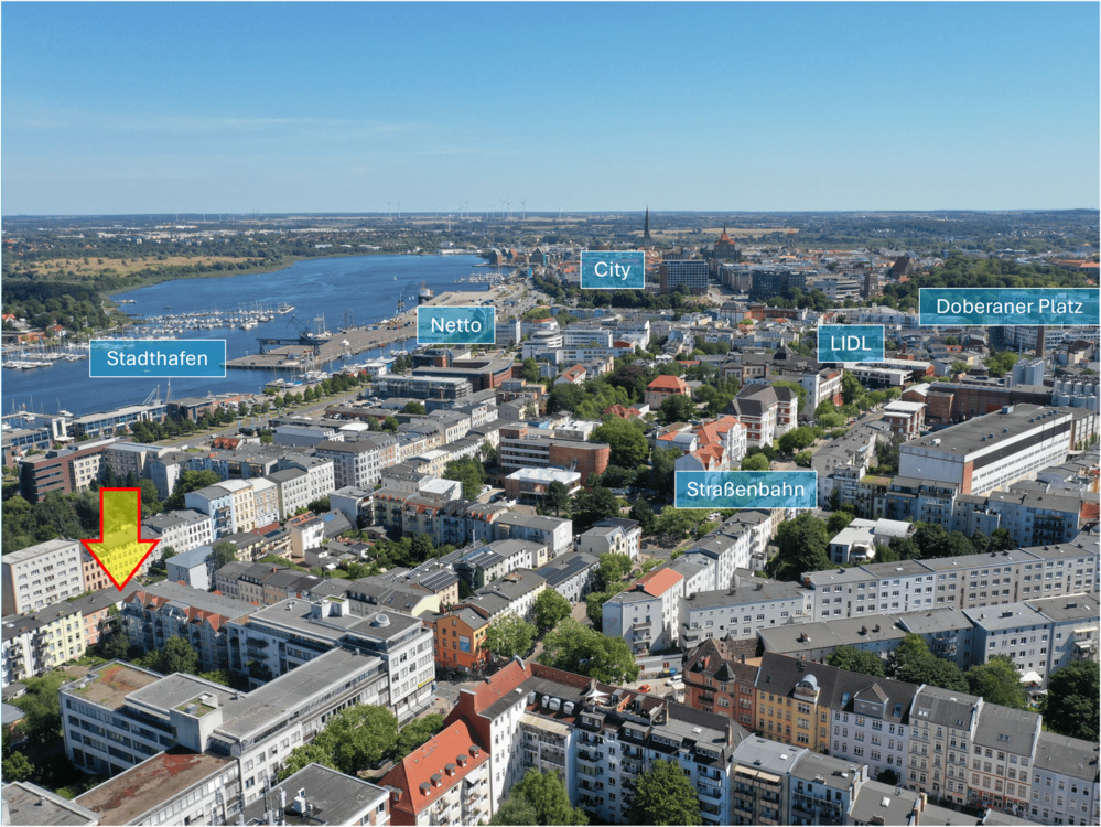 Thumbnail-Rostock-City (KTV), nahe Doberaner Platz und Stadthafen, 1 WE frei für Sanierung, 1 Stellplatz