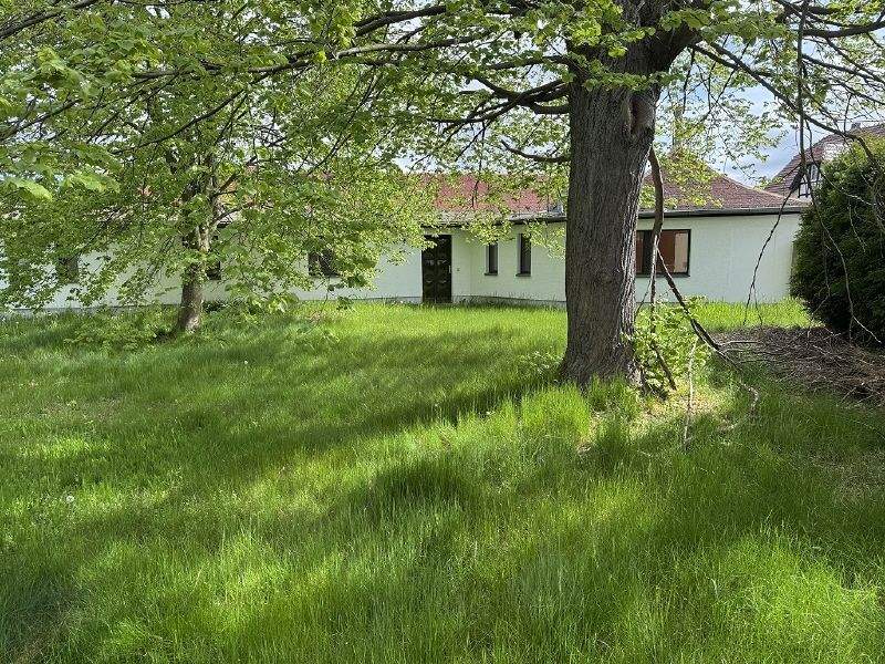 Thumbnail-Einfamilienhaus im Bungalowstil in Ullersdorf zum Kauf | sanierungsbedürftig | mit Entwurfsplanung