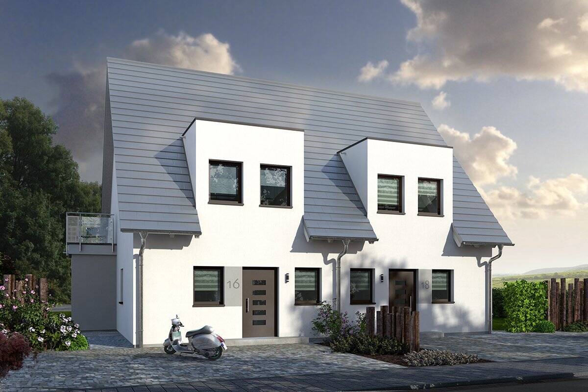 Thumbnail-Individuelle Doppelhaushälfte in Leipzig-Knauthain - Ihr Traumhaus perfekt geplant und gebaut von allkauf