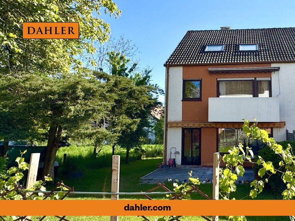 Thumbnail-Sonniges Reihenendhaus in Diedorf mit Garten und Garage