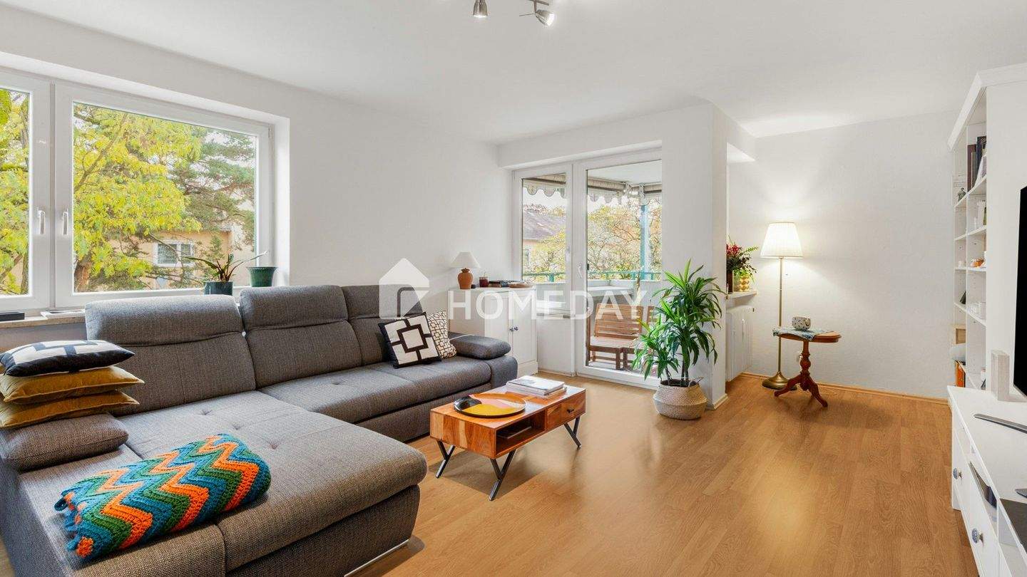 Thumbnail-Schöne, helle 3-Zimmer-Wohnung mit TG-Stellplatz - großzügiges Wohnen direkt am Westpark