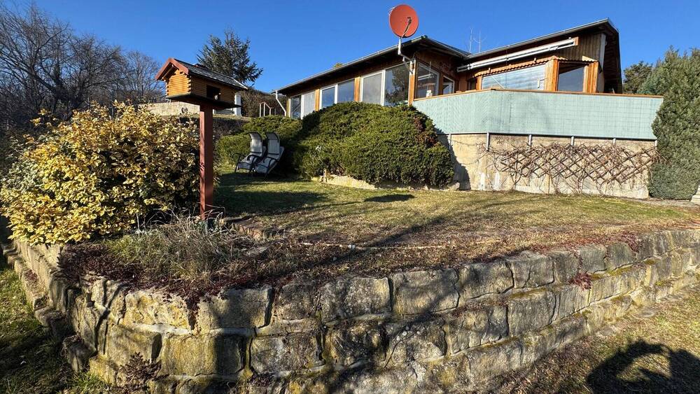 Thumbnail-Traumhaftes Wochenendgrundstück in Hanglage mit grandiosem Ausblick über das Elbtal