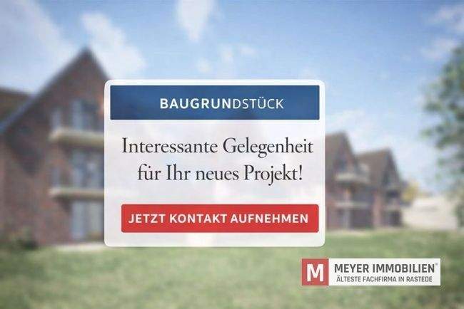 Thumbnail-Zentral gelegener Bauplatz für zwei Mehrfamilienhäuser im Ortskern von Rastede (Obj. Nr.: 6586)