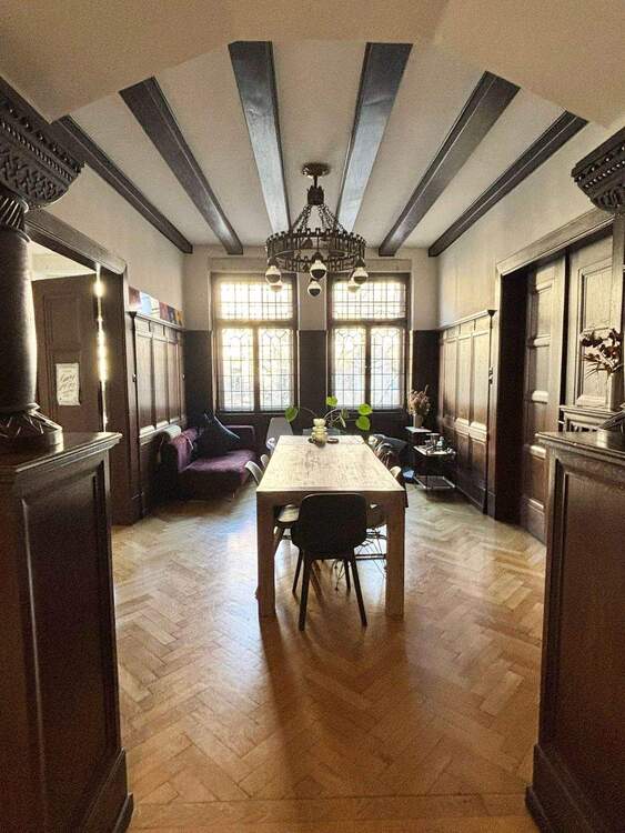 Thumbnail-Bucher Straße ! Historische große 8-Zi.-Altbau-Whg. 250 m², 2 Balkone, Parkett, 1.OG ohne Aufzug