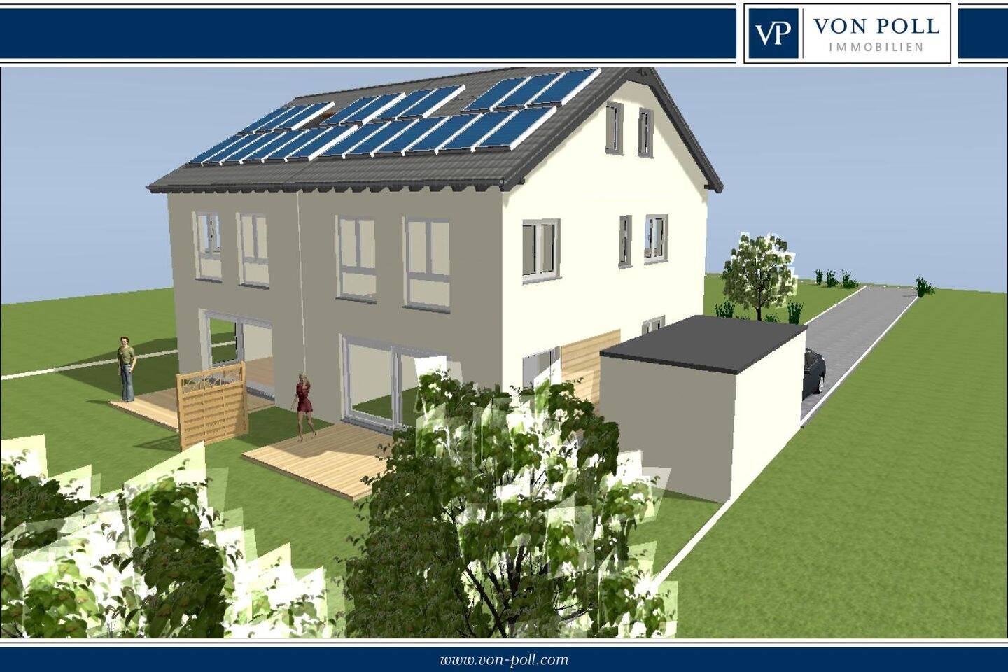 Thumbnail-Modernes Eigenheim mit Terrasse und fortschrittlicher Technik KfW 40 Haus