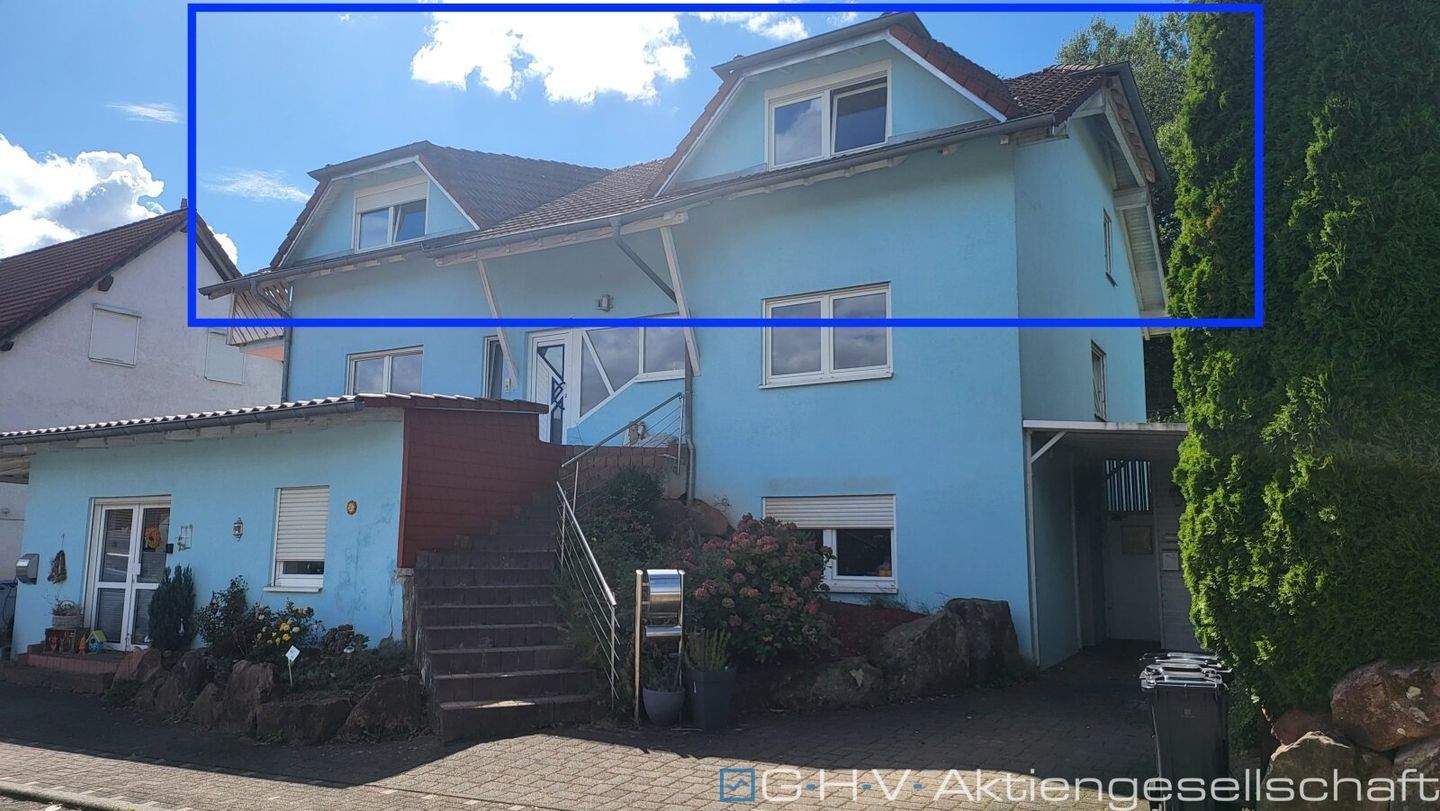 Thumbnail-huge apartment in Oberarnbach 2Br, open living-room, 2 balconies