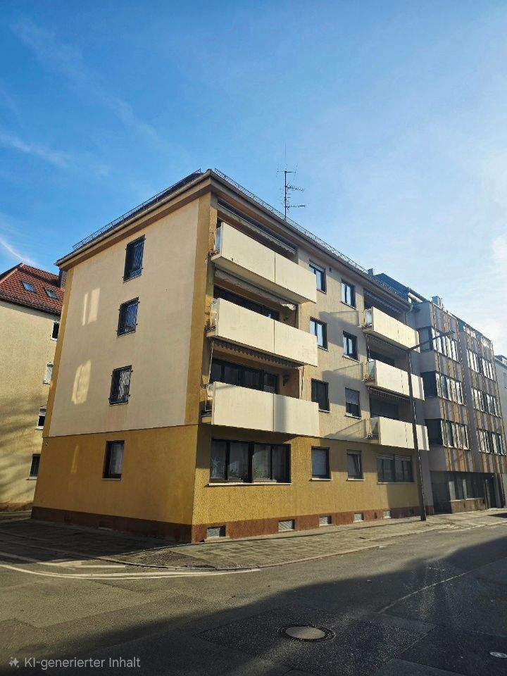 Thumbnail-2-Zimmer-Wohnung mit Balkon in Nürnberg Gärten b. Wöhrd