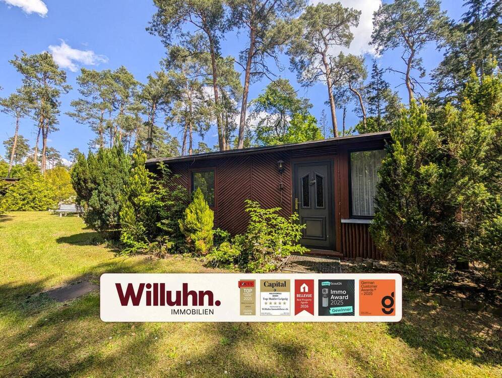 Thumbnail-Idyllisches Wochenendhaus in der Dübener Heide - Großes Grundstück in himmlischer Ruhe