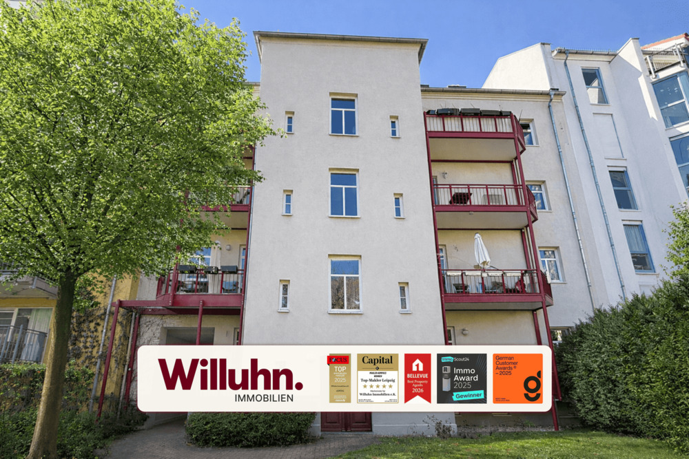 Thumbnail-Leipzig-Gohlis | Aufzug | Balkon | Einbauküche | Mosaik-Parkett |