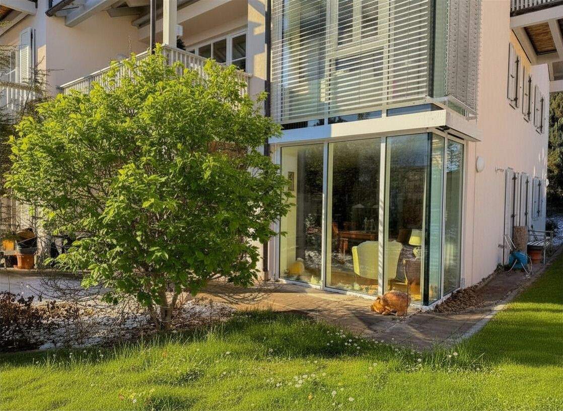 Thumbnail-Barrierefreie Erdgeschosswohnung mit Kamin, Garten & Bergblick in Bad Tölz