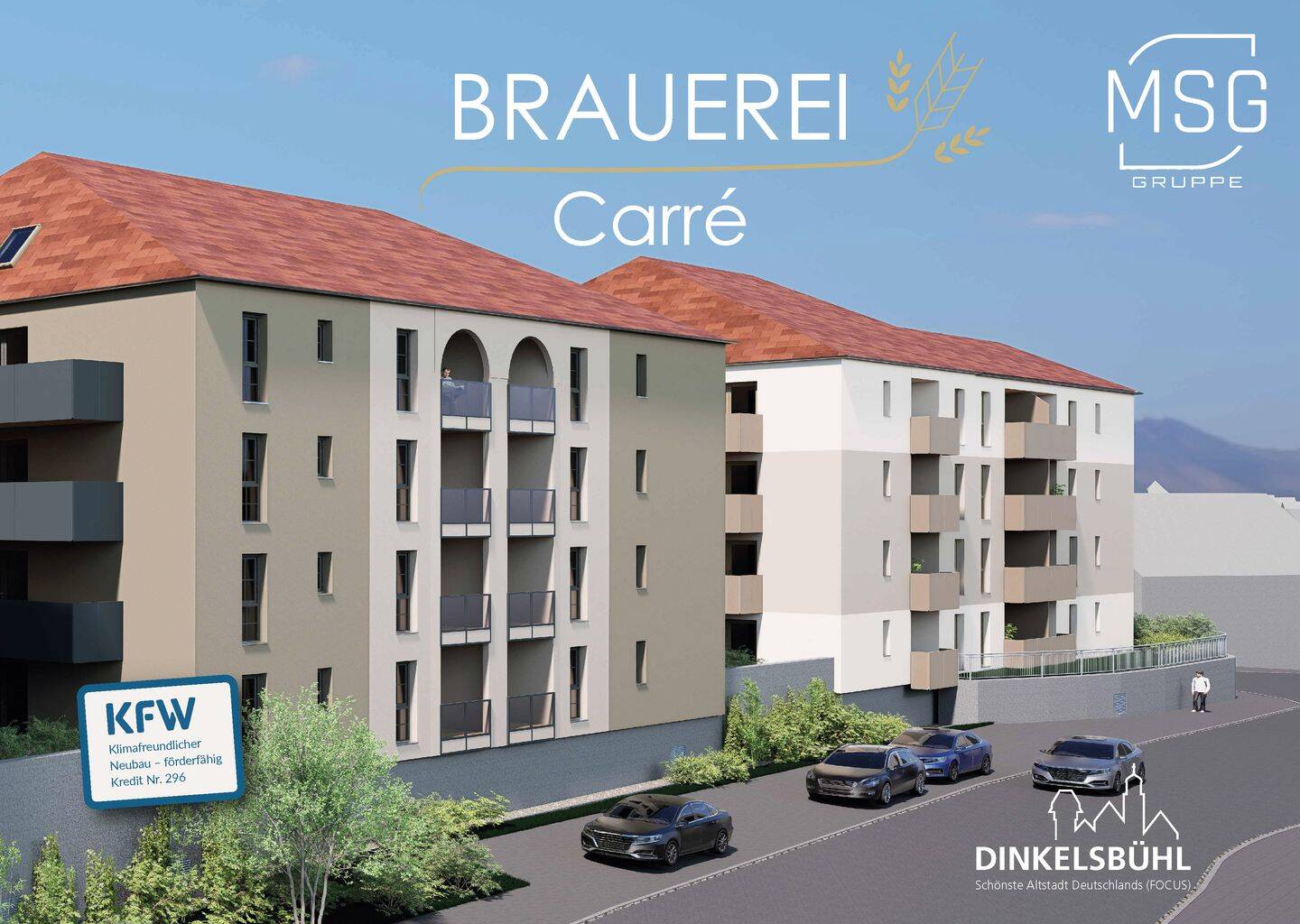 Thumbnail-Flexibel nutzbar: 3-Zimmer Wohnung mit Balkon