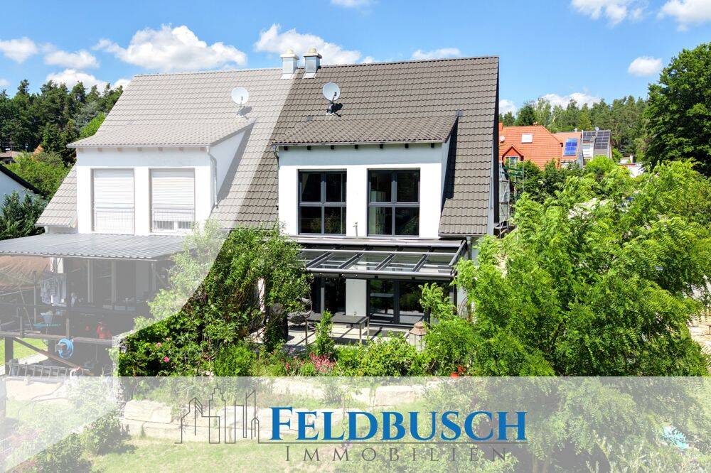 Thumbnail-Familienglück in Ezelsdorf bei Burgthann- moderne Doppelhaushälfte mit schönem Garten