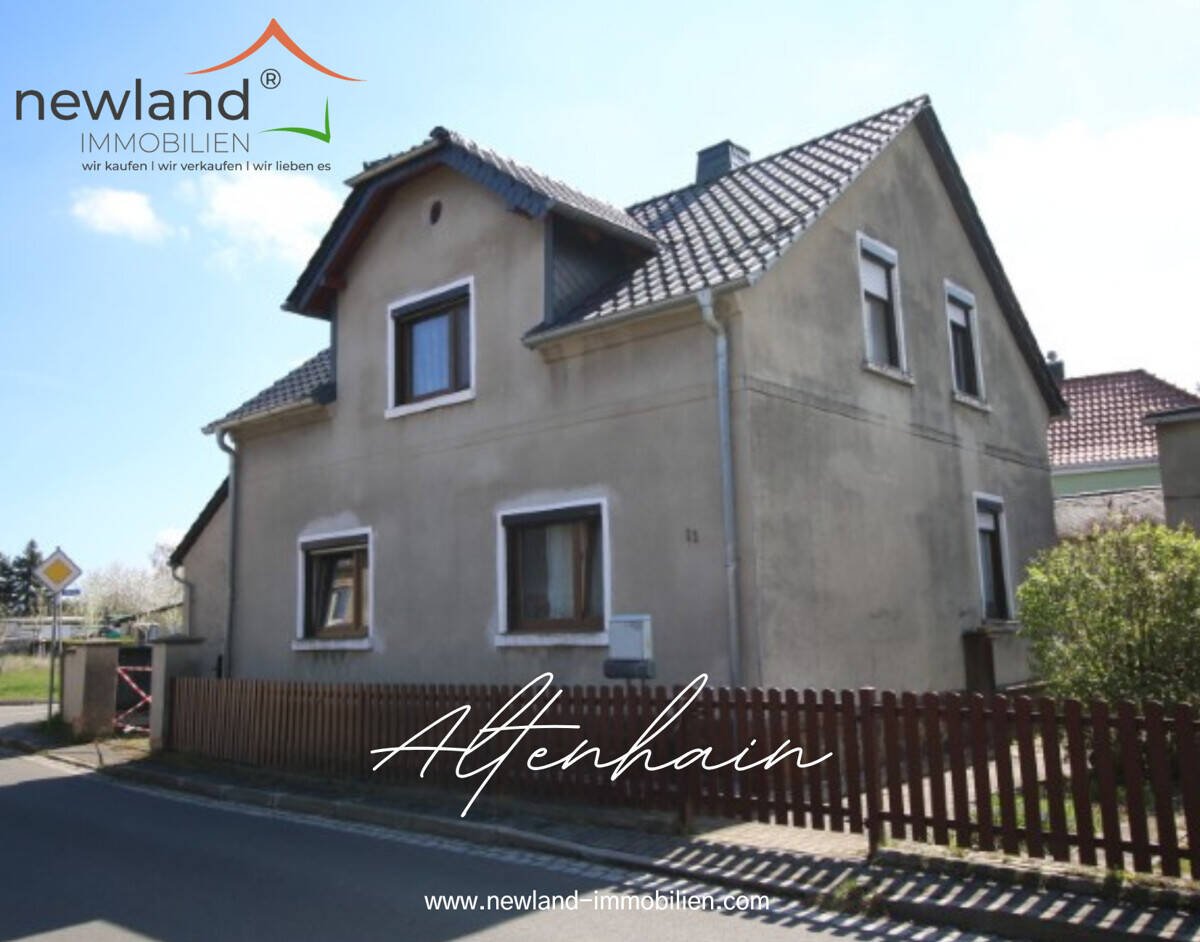 Thumbnail-Einfamilienhaus mit großem Grundstück und zusätzlichem Acker von 3040 m² in Altenhain!