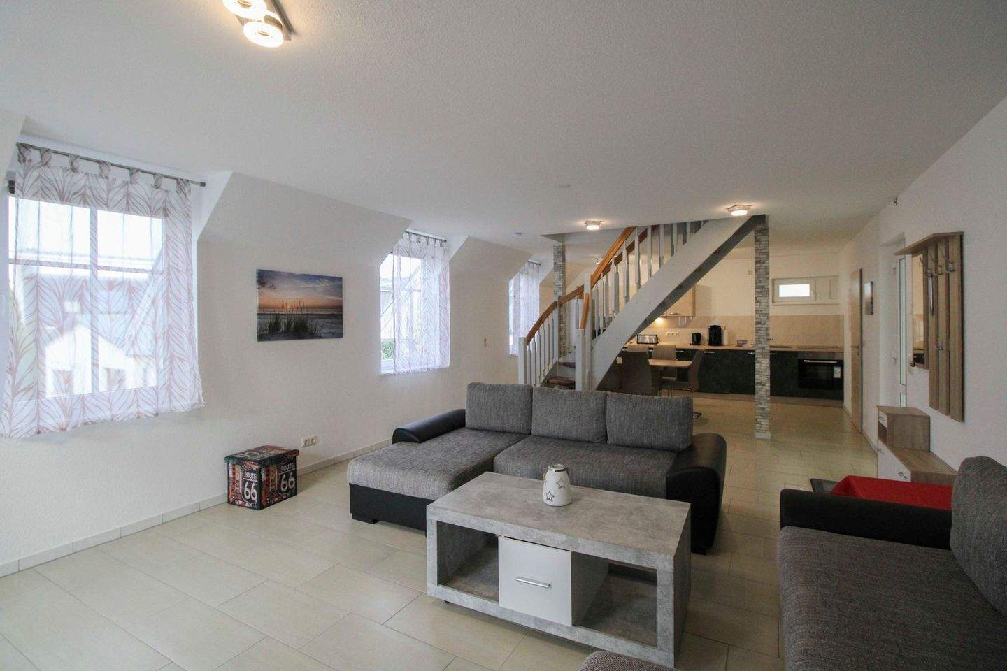 Thumbnail-Charmante Maisonettewohnung mit Hafenblick in Wiek auf Rügen - ideal für Eigennutzer & Vermieter