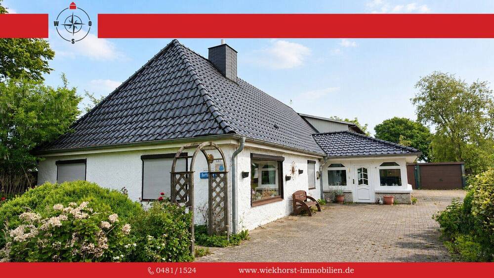 Thumbnail-Ländlicher Rückzugsort auf 1.930 m² Grundstück I EFH mit Feldblick und Stallgebäude