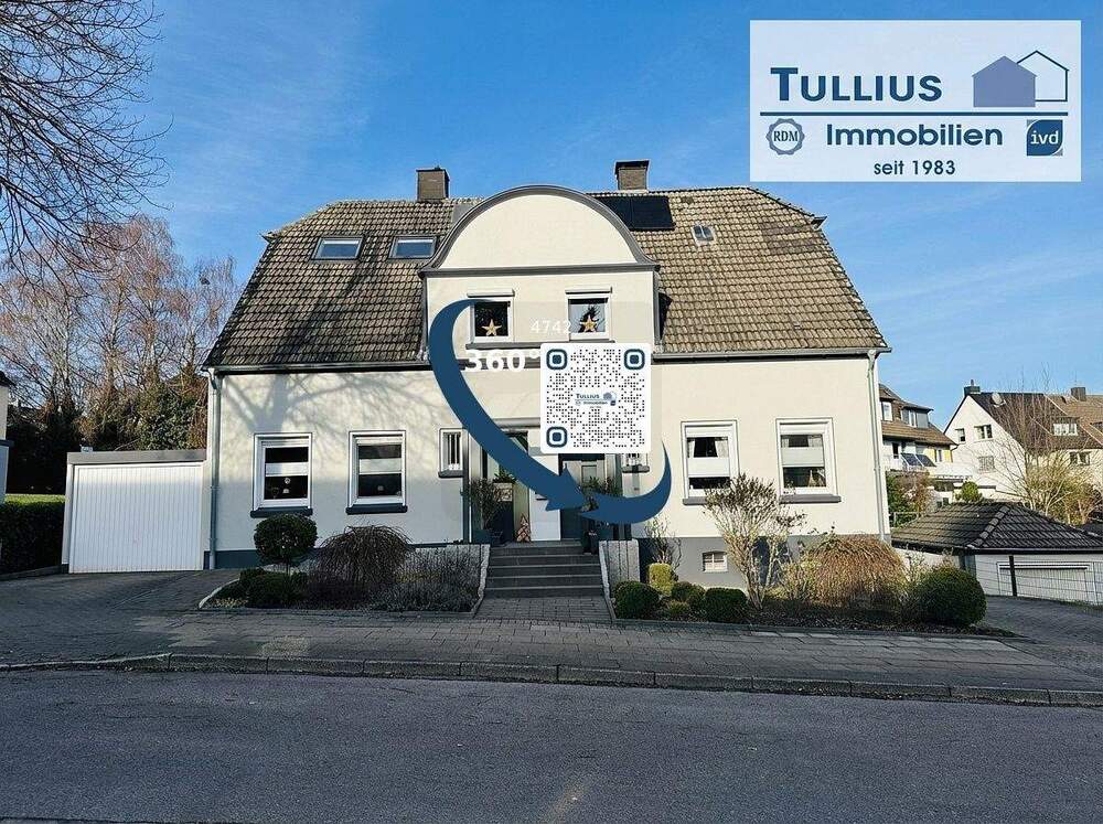 Thumbnail-großzügiges, freistehendes Einfamilienhaus mit Terrasse, Garten & Garage in Essen-Schönebeck