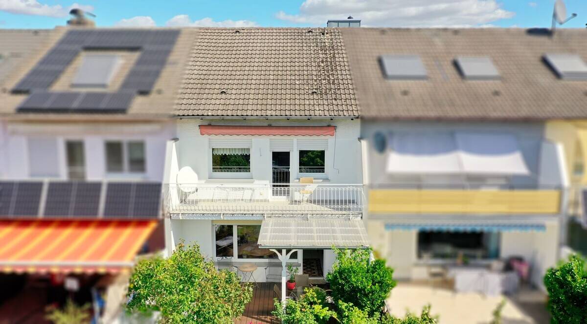 Thumbnail-Hübsches Reihenhaus mit Sonnenterrasse in Rodenbach