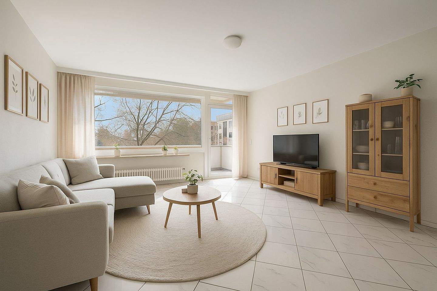 Thumbnail-Helle 2-Zimmer-Wohnung mit großzügigem Balkon in beliebter Lage