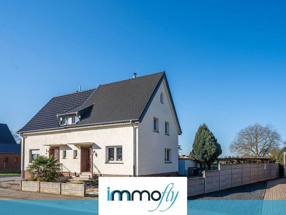 Thumbnail-Wohnen, Wohlfühlen, Gestalten - Ihr Familientraum: Doppelhaushälfte mit großem Grundstück