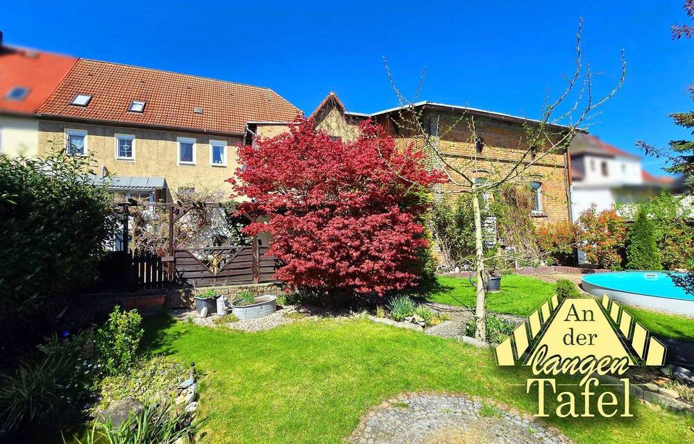 Thumbnail-Großzügiges Wohnhaus mit Gartenidylle, Wintergarten & einzigartigem Familienbereich in Gröbzig
