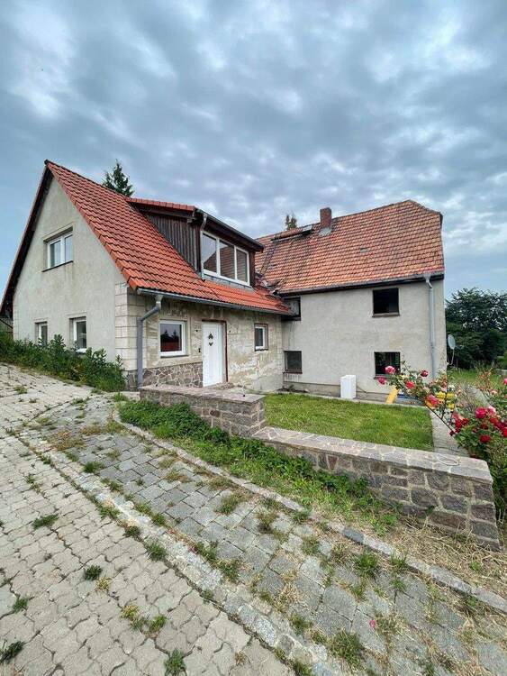 Thumbnail-Ideal für Handwerker und Familien! Sanierungsbedürftiges Zweifamilienhaus mit Nähe zur Natur in ruhiger Lage von Klipphausen!