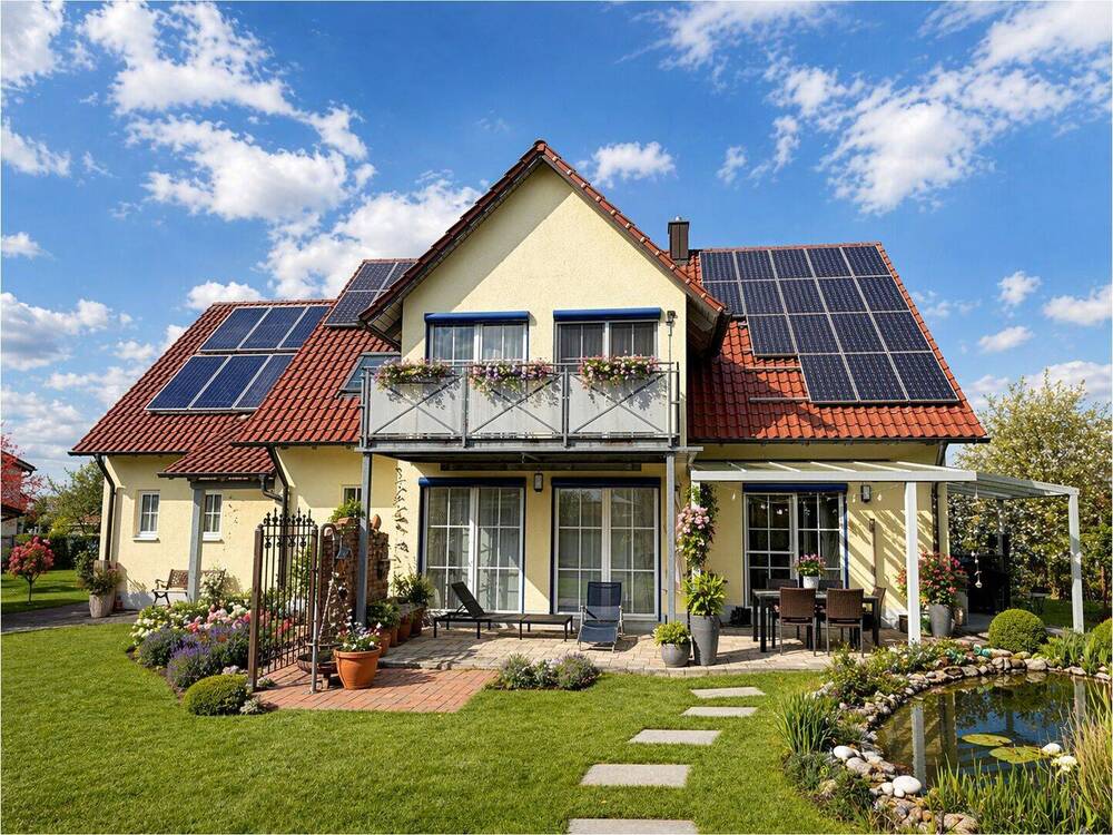Thumbnail-Wo Wohnträume wahr werden-Familienidyll mit Einliegerwohnung im ruhigen wunderschönen Gartenparadies