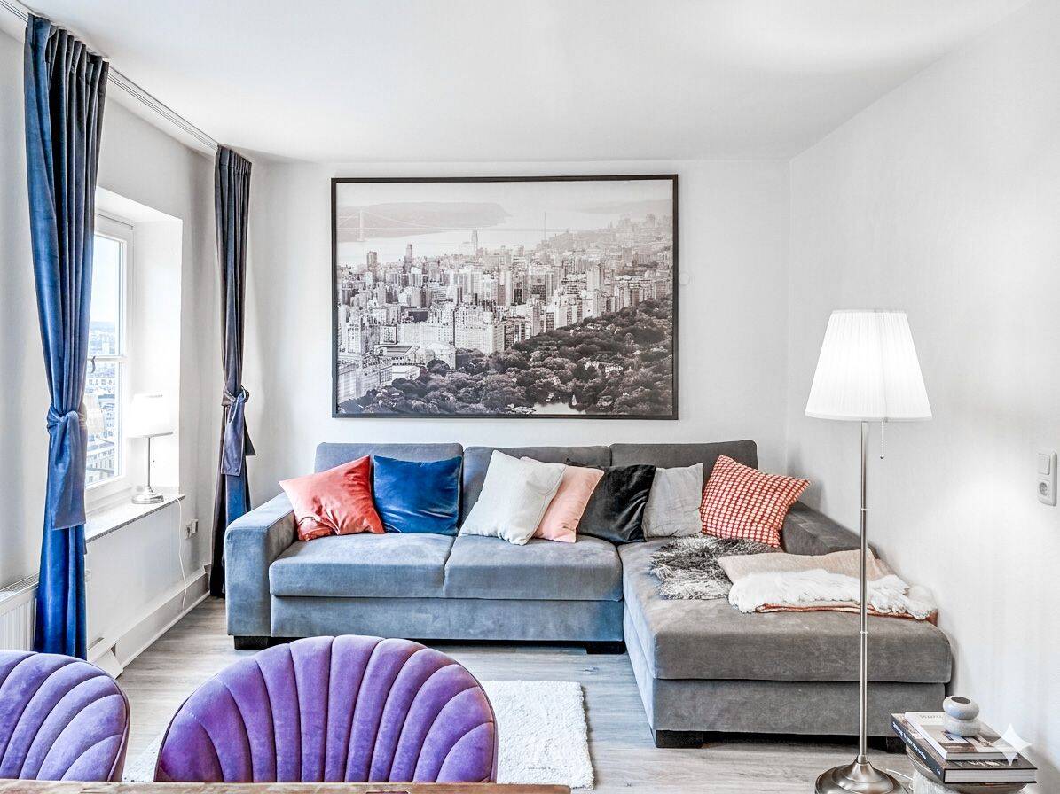 Thumbnail-Pauschalmiete - Möbliertes 2-Zimmer-Apartment in Fußgängerzone - sämtliche Nebenkosten inklusive