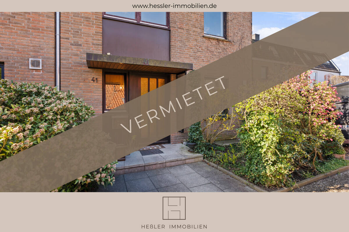 Thumbnail-Achim I Modernisiertes Reihenhaus mit Garten