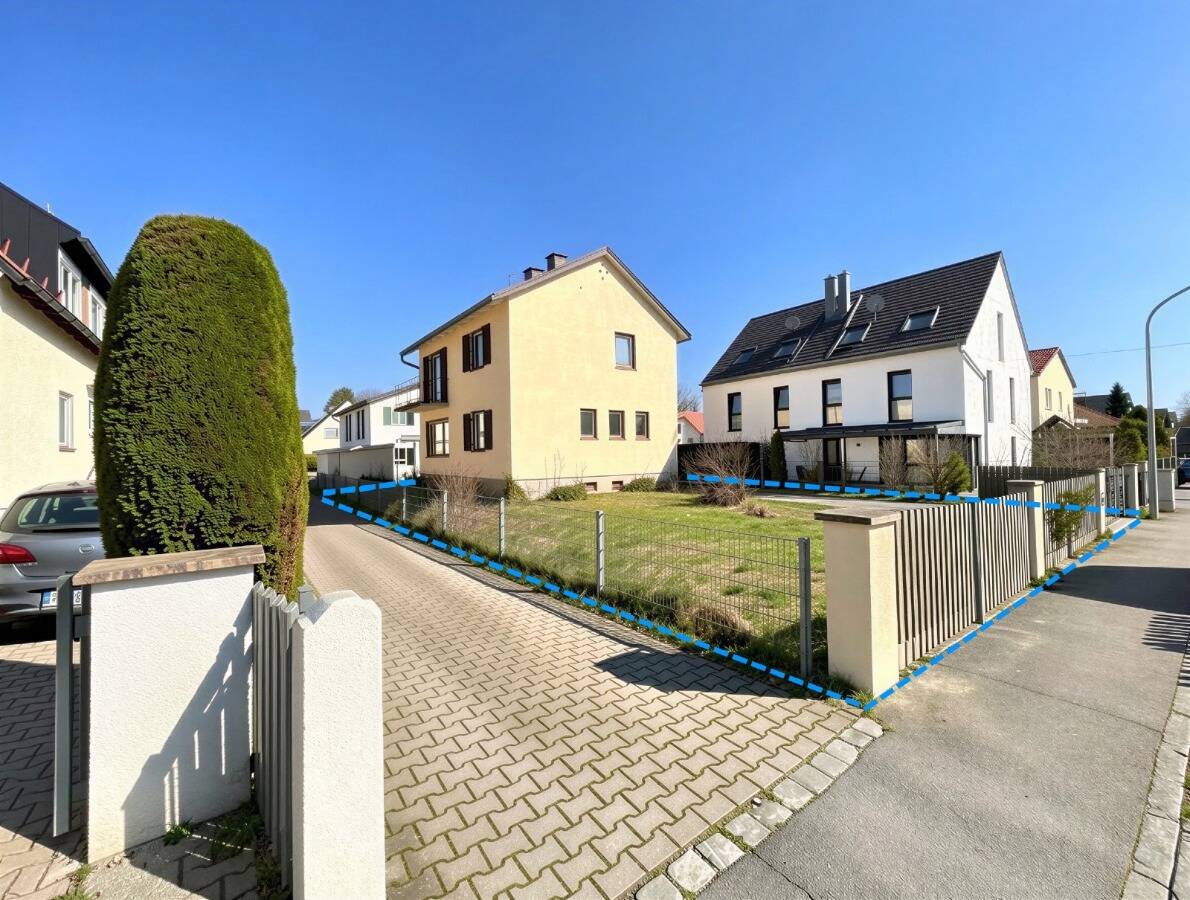 Thumbnail-Baugenehmigung erteilt! Baugrundstück mit für moderne DHH direkt an der Aubinger Lohe