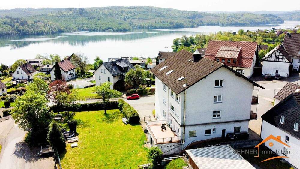 Thumbnail-Sorpesee: Souterrainwohnung (90m²) mit Seeblick und kleiner Terrasse in Langscheid