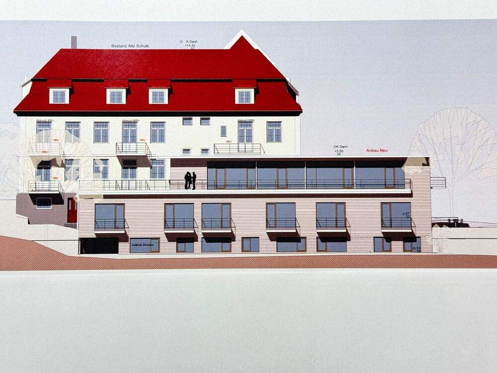 Thumbnail-Exklusiv in Wolfegg: Neubau-3-Zimmer-Apartment (Off-Plan) mit 15 m² Terrasse, Grünblick und edler Ausstattung – stilvoller Rückzugsort mit Top-Anbindu