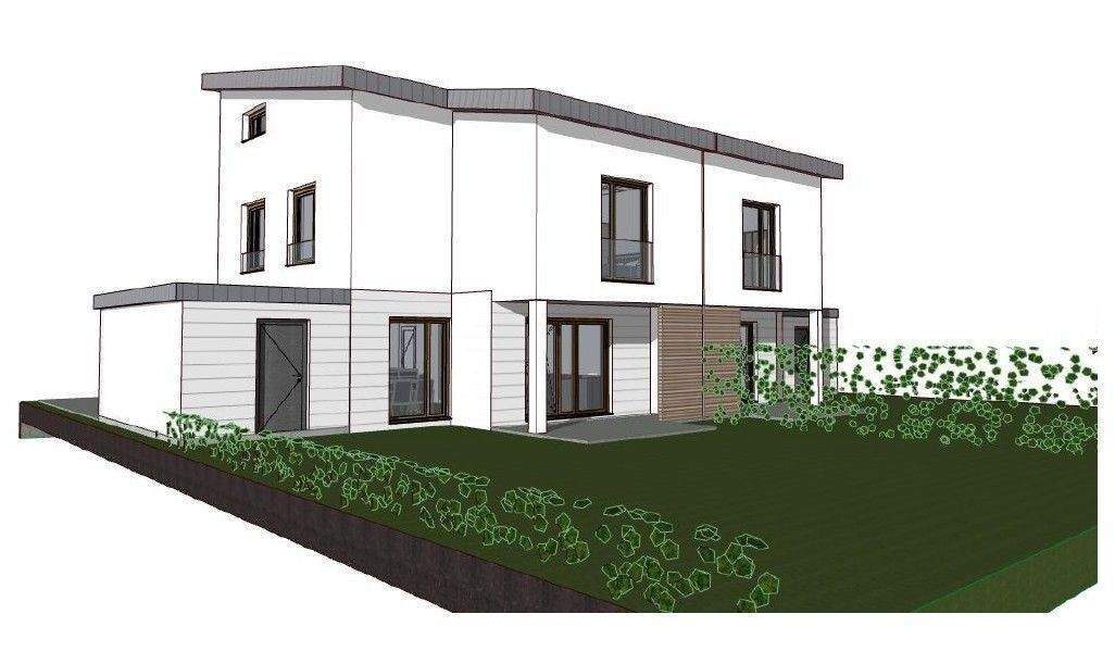 Thumbnail-Baubeginn Sommer 2026 - durch Umplanung zwei weitere A+ Doppelhaushälften - sehr attraktive Architektur