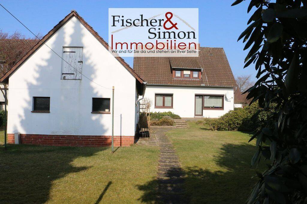 Thumbnail-Nienburg OT Erichshagen-charmantes Einfamilienhaus mit Nebengebäude auf großem Grundstück!
