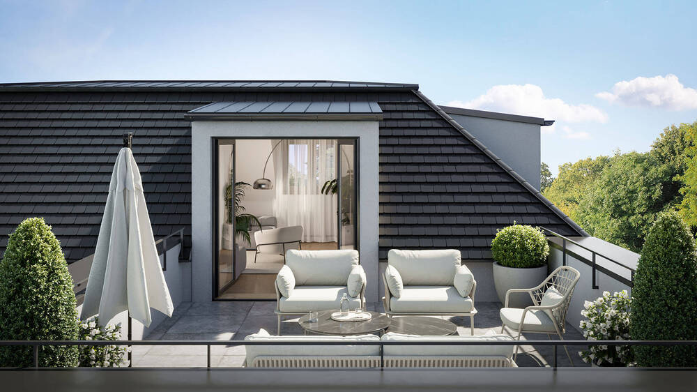 Thumbnail-NEUBAU: Exklusive 4 Zimmer-Maisonette-Wohnung mit traumhafter Dachterrasse am Pachmayrplatz