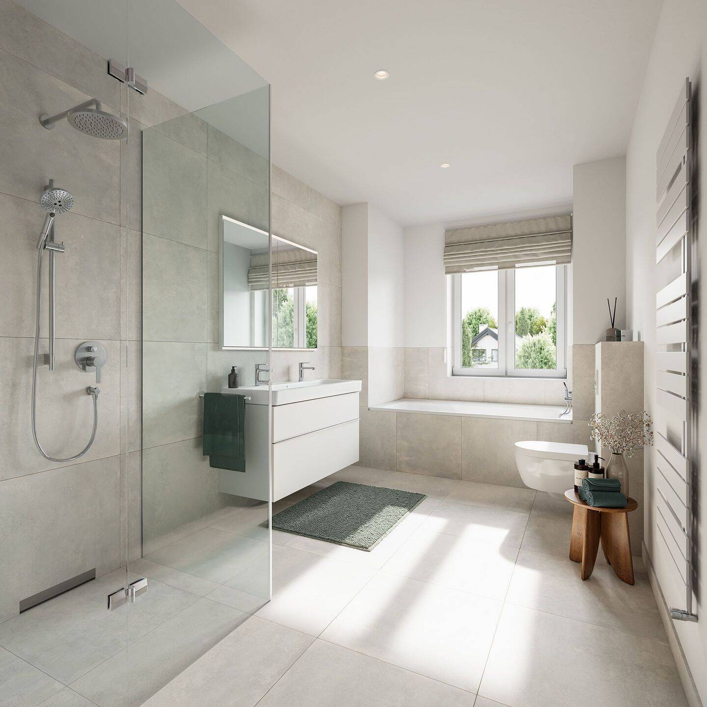 Thumbnail-NEUBAU: Stilvolle 4-Zimmer-Wohnung im 2. OG mit Balkon und Lift