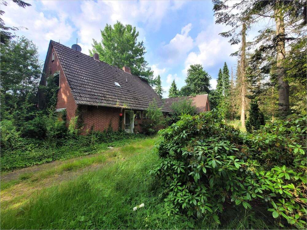 Thumbnail-Viel Ruhe und viel zu tun! Einfamilienhaus mit Nebengebäude auf idyllischen Grundstück