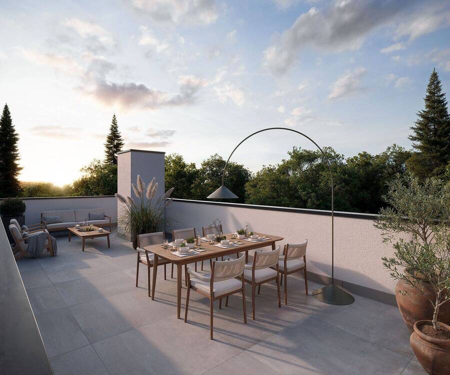 Thumbnail-NEUBAU: Moderne DG-Wohnung mit 4,5 Zimmer und Dachterrasse über Dachausstieg