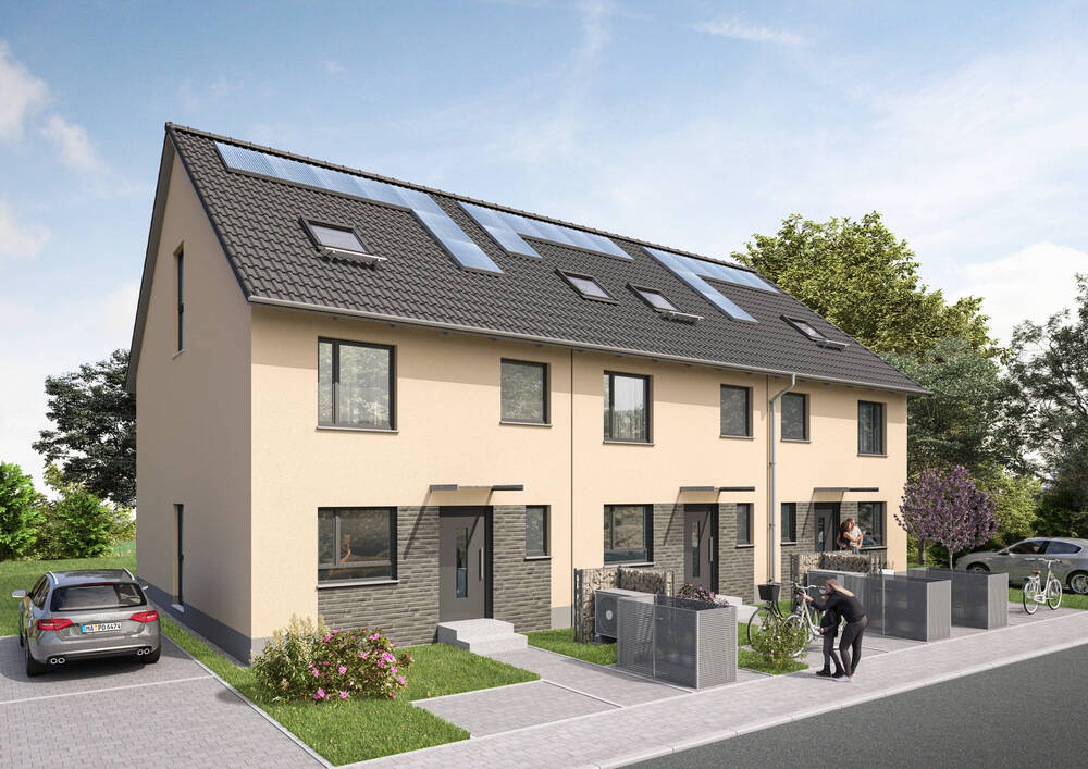 Thumbnail-IM BAU #IHRE CHANCE!!# Reihenmittelhaus mit viel Platz, voll unterkellert, schlüsselfertig!