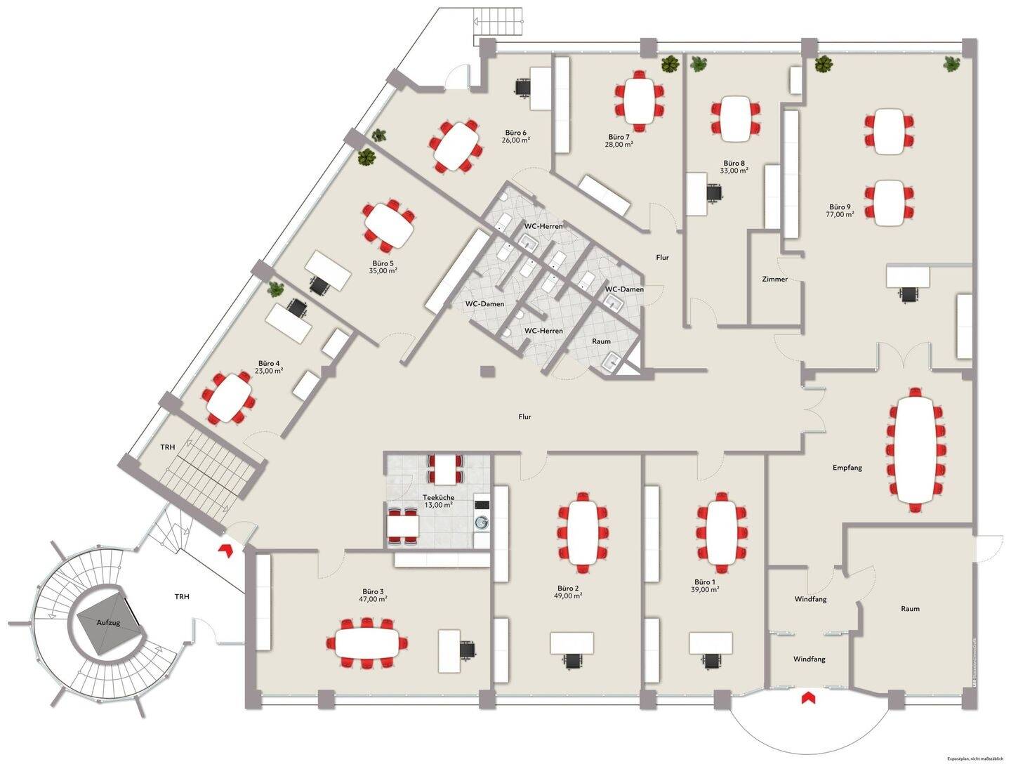 Thumbnail-Repräsentative Büroräume im Gewerbegebiet SW-Süd - Nähe MARKTKAUF und BAUHAUS